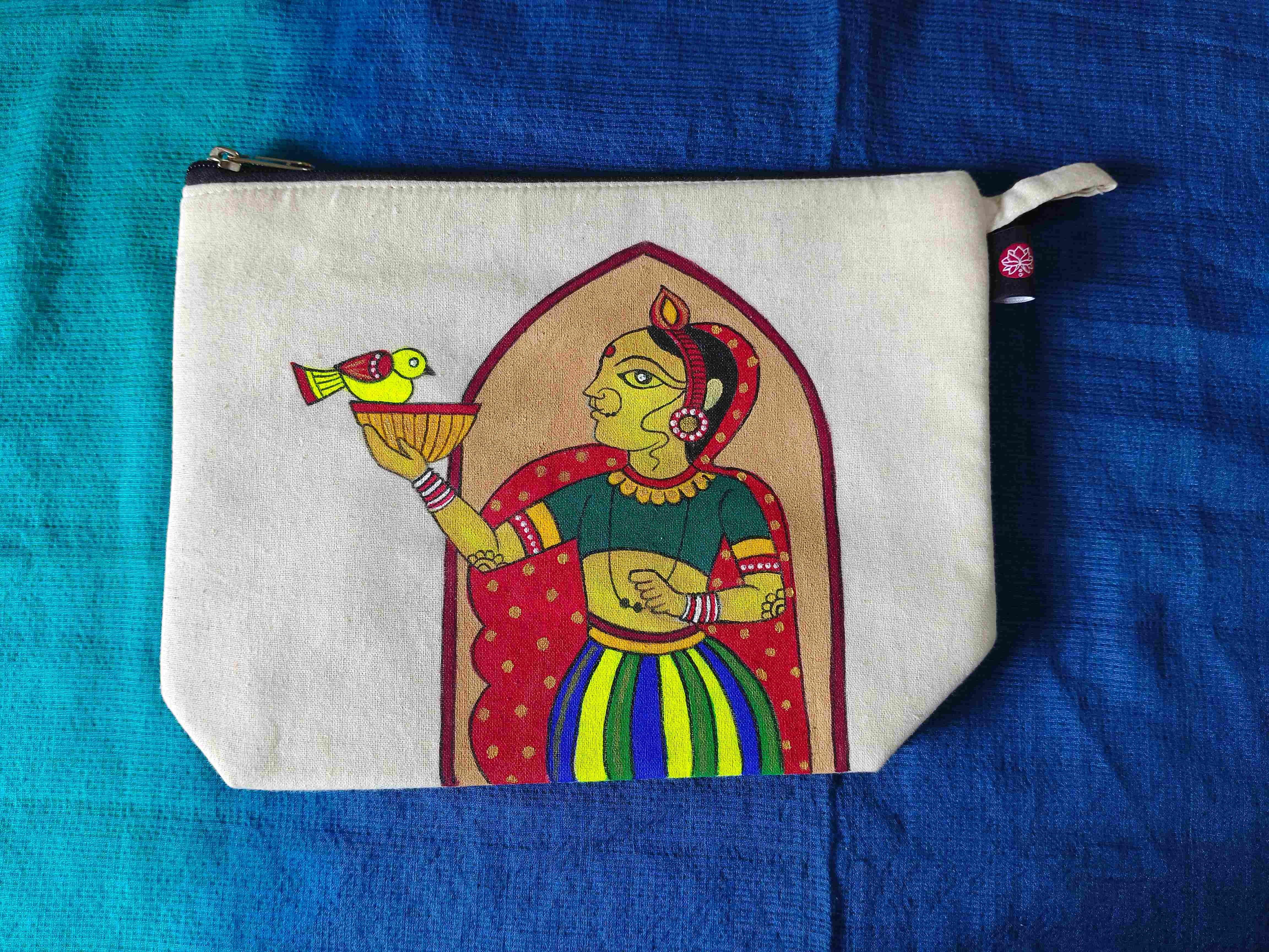 Handpainted Pouch